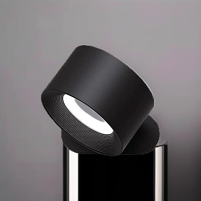 壁掛けUSB充電LEDベッドランプ・調光可能・磁気吸着・読書・ナイトライト