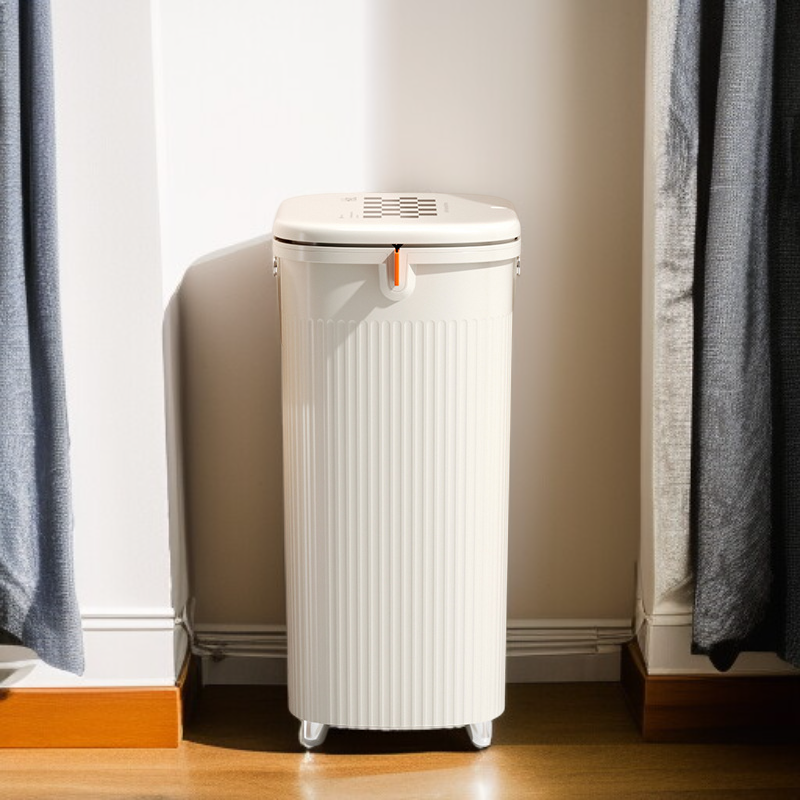 대용량 뚜껑 있는 쓰레기통