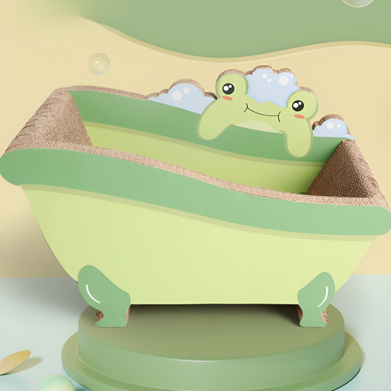  Katzensofa Kratzbadewanne aus Wellpappe