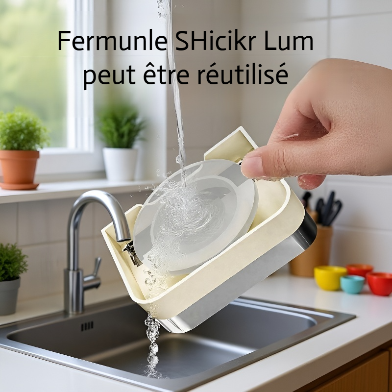 Égouttoir d'évier de cuisine à ventouse