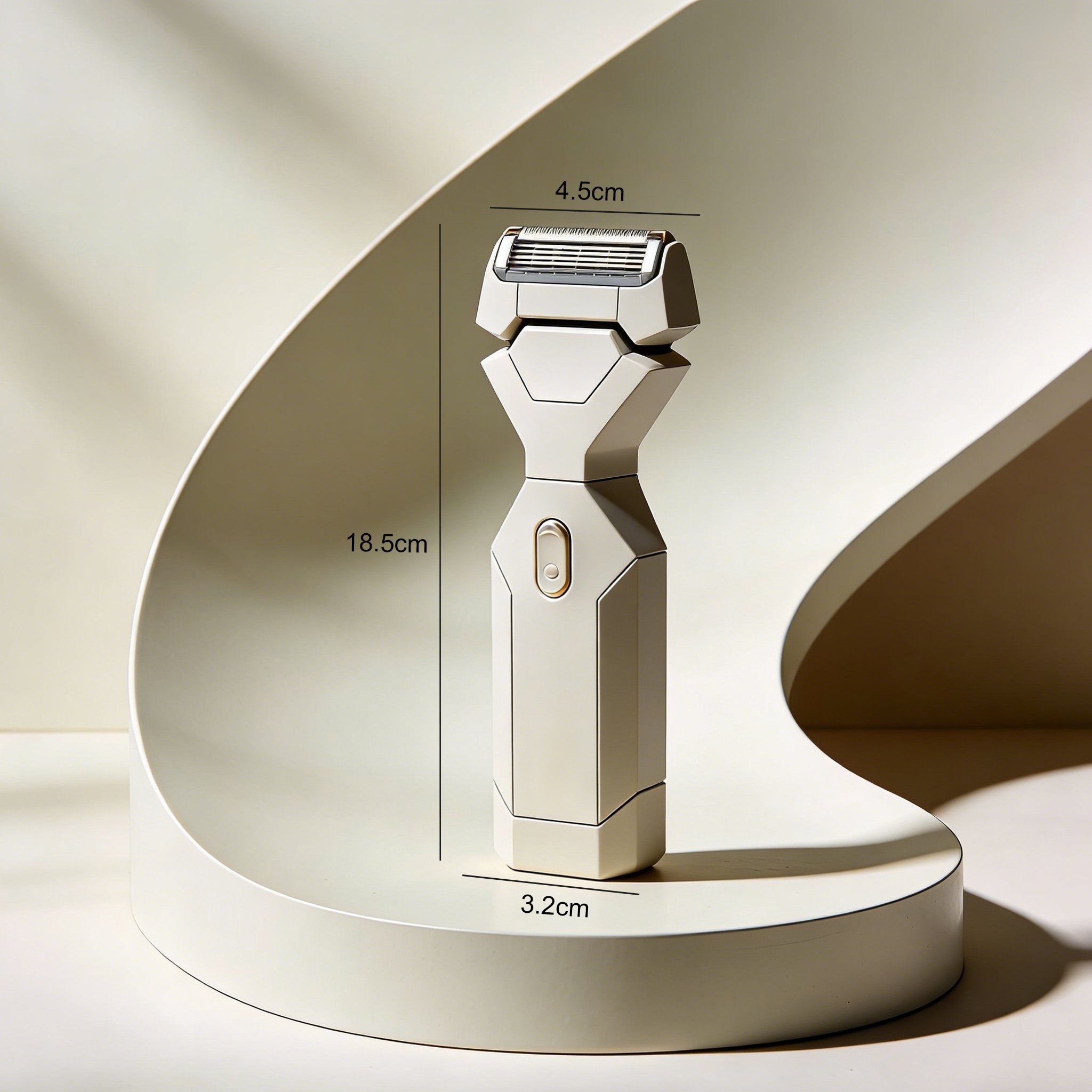 肌にやさしい深剃りを実現する髭剃り