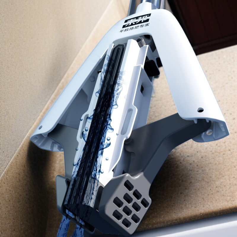 가정용 건습 겸용 원터치 탈부착 퀵 흡수 스펀지 밀대 빅 흡수 손세탁 없이 깨끗하게