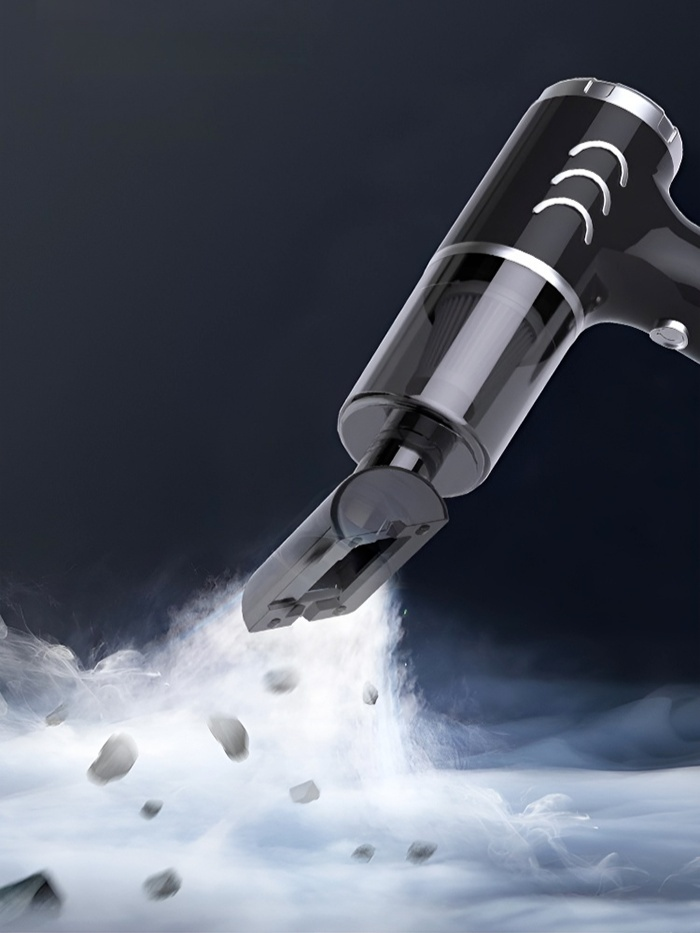 Komfortabler kabelloser Staubsauger für unterwegs