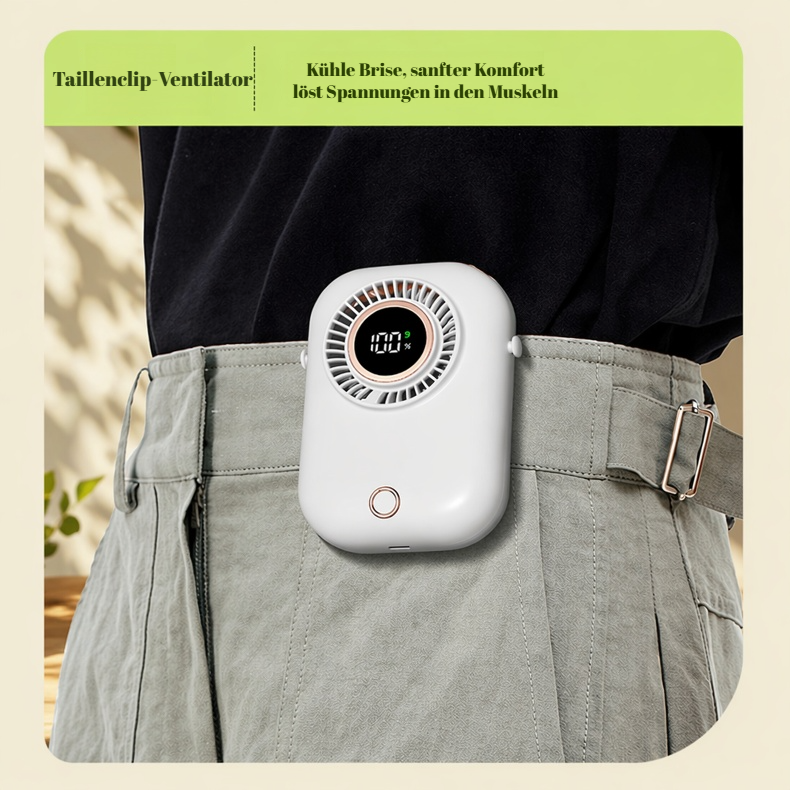 Stilvoller bunter Nackenventilator für den Sommer