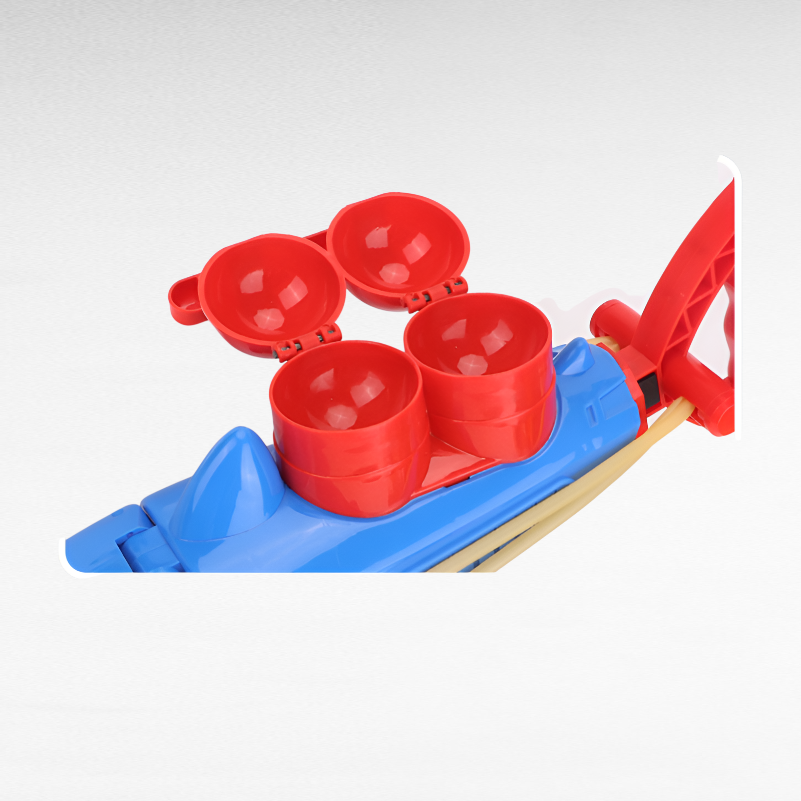 상어 모양의 눈덩이 발사기