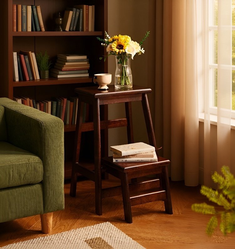 家庭用木製ベンチとしての使用イメージ