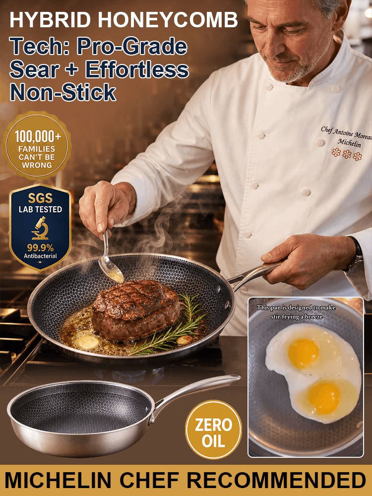 Household steak frying pan