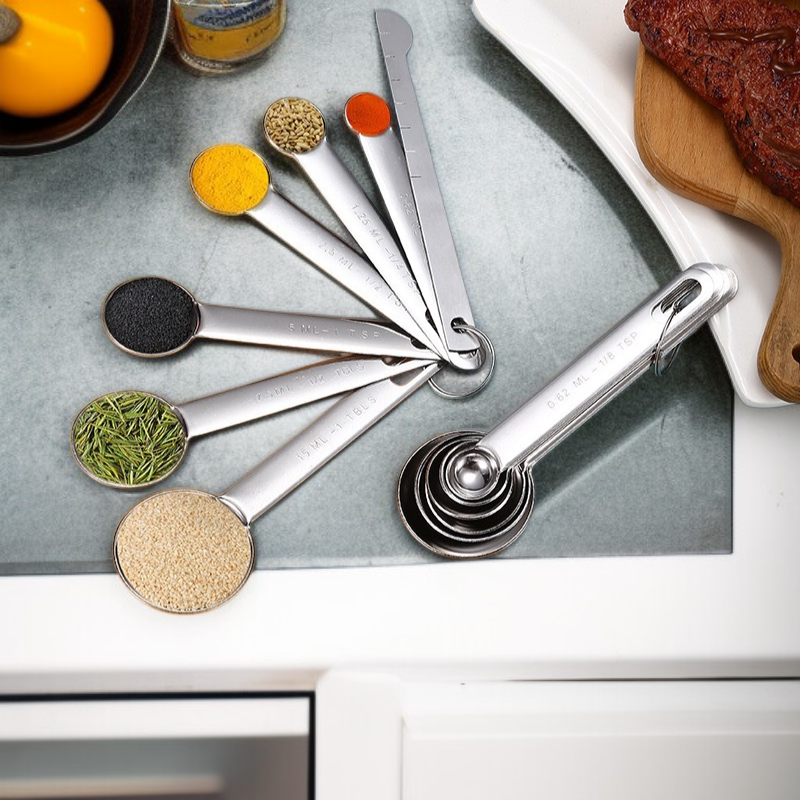  스테인리스 계량스푼 6종 세트