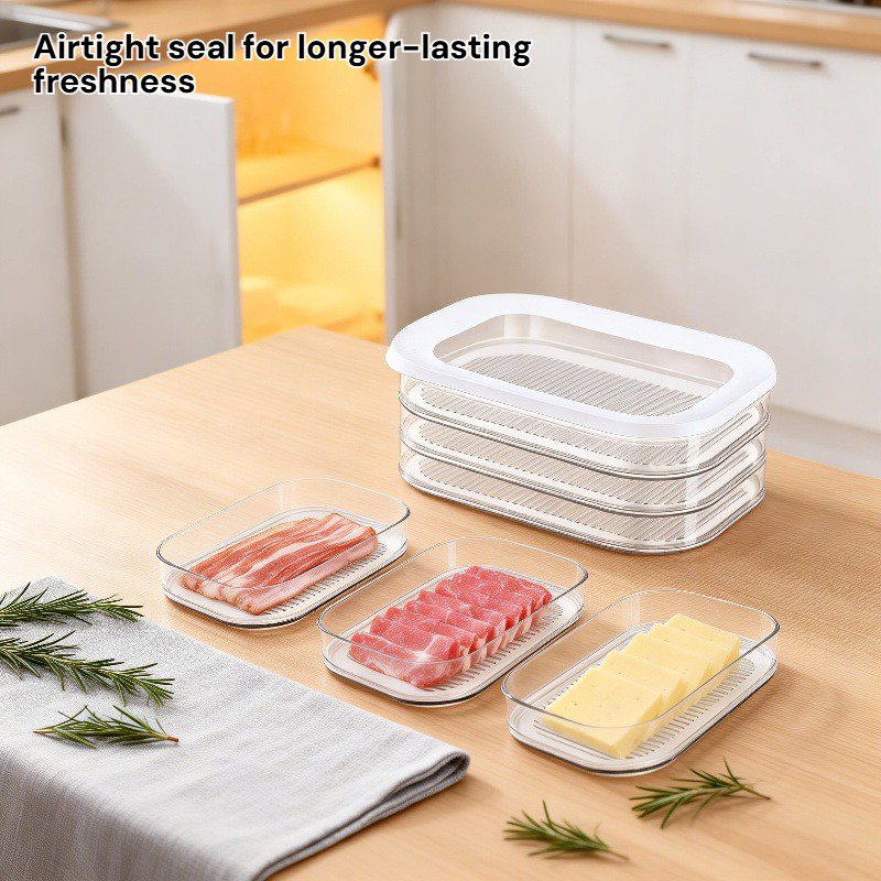 Refrigerator Multi-Layer Partition Sealed Fresh-Keeping Box