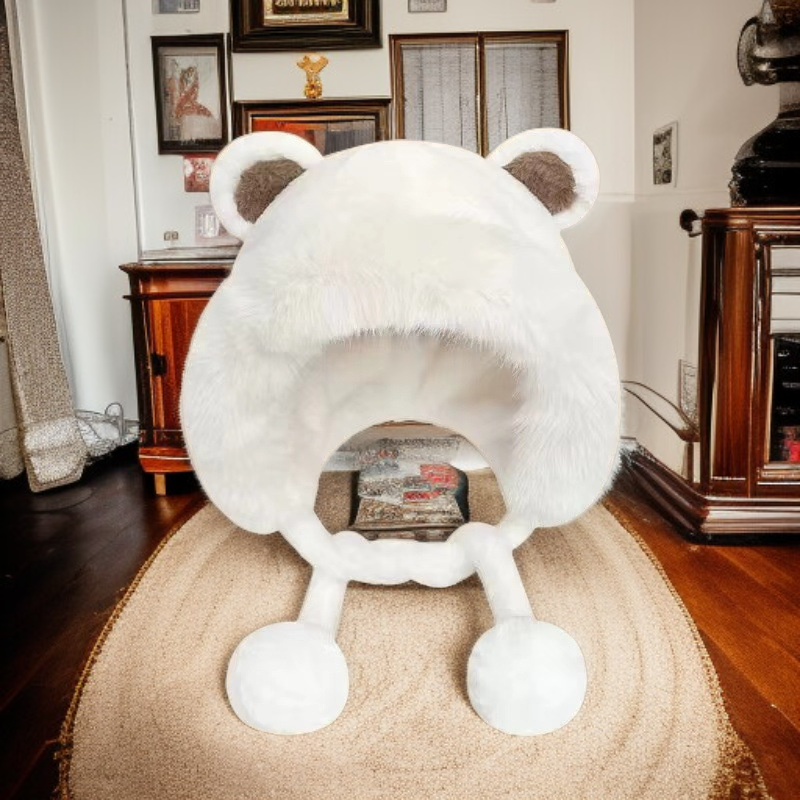 Sombrero grueso y cálido de felpa 