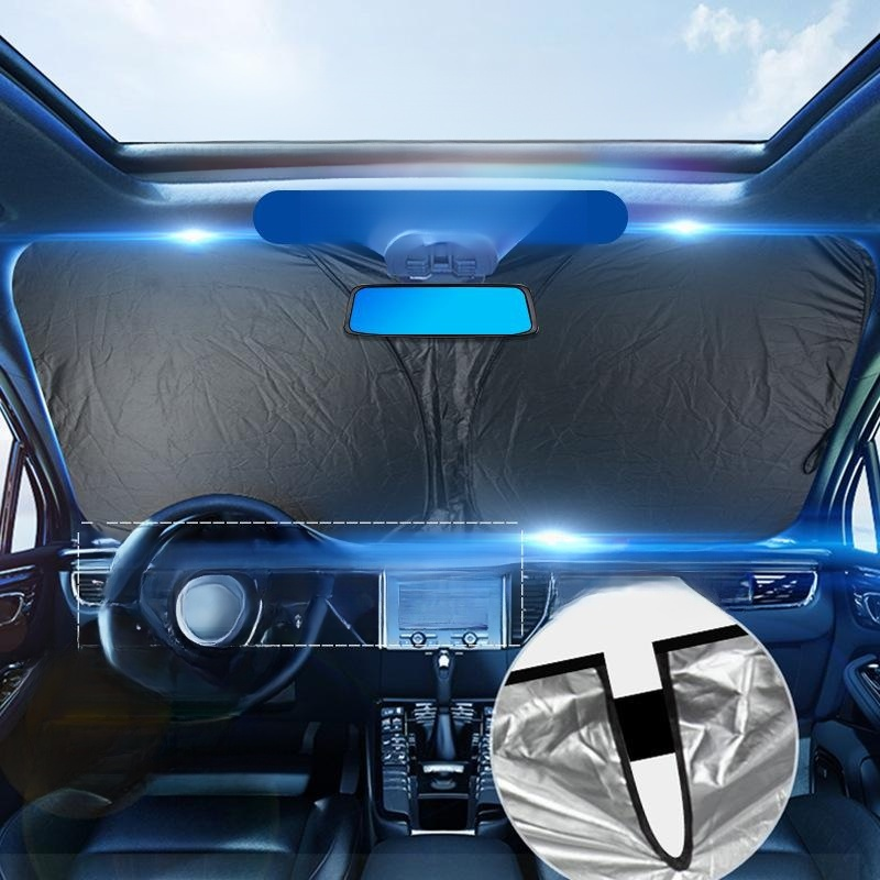 車用前面遮光板折り畳み式サンバイザー