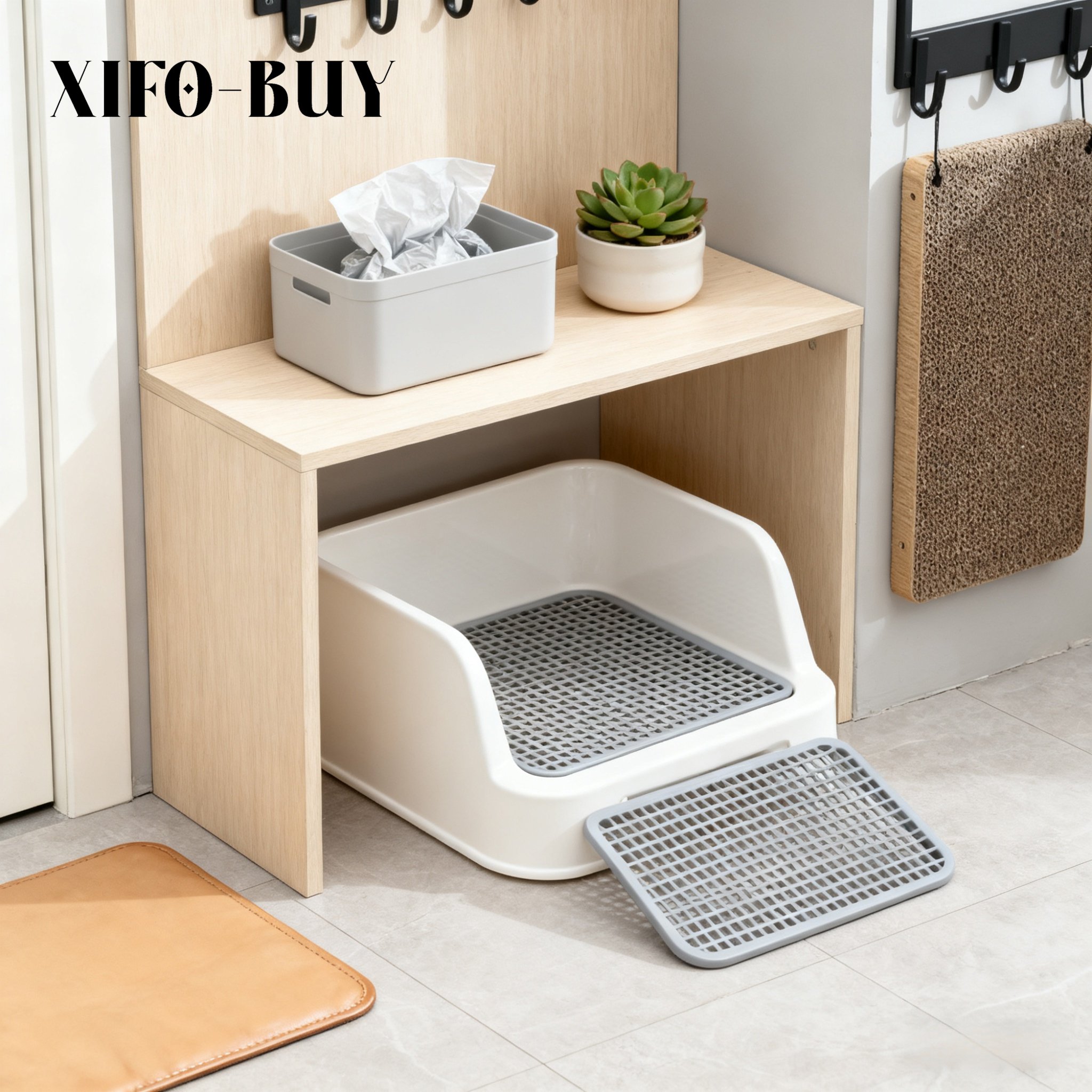 ห้องน้ำสัตว์เลี้ยงแบบเรียบง่าย