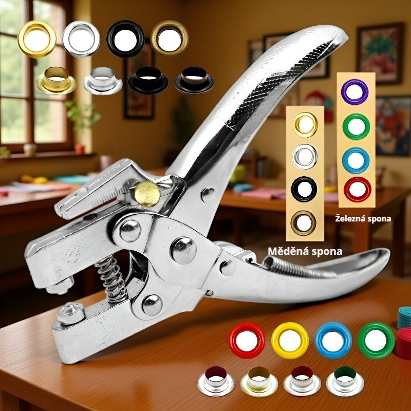 Instalace průchodky pomocí kombinovaných kleští