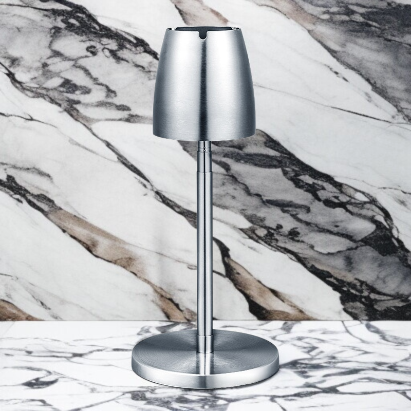 스탠드 높이 조절 스테인리스 재떨이