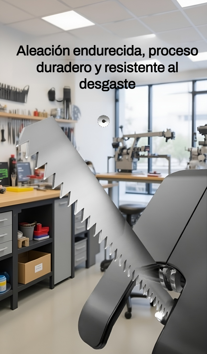 Herramienta portátil para cortar madera en el hogar