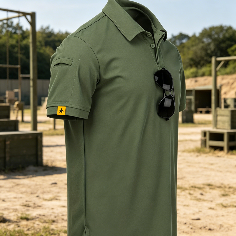 여름 남성용 미드 스트레치 캐주얼 골프 반팔 셔츠