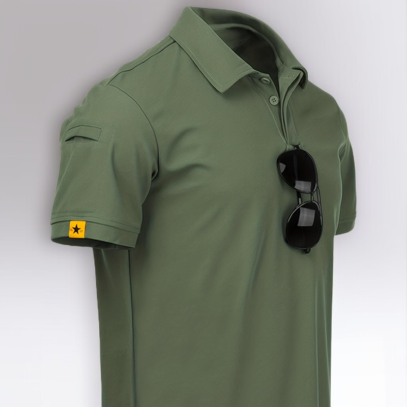 여름 남성용 미드 스트레치 캐주얼 골프 반팔 셔츠