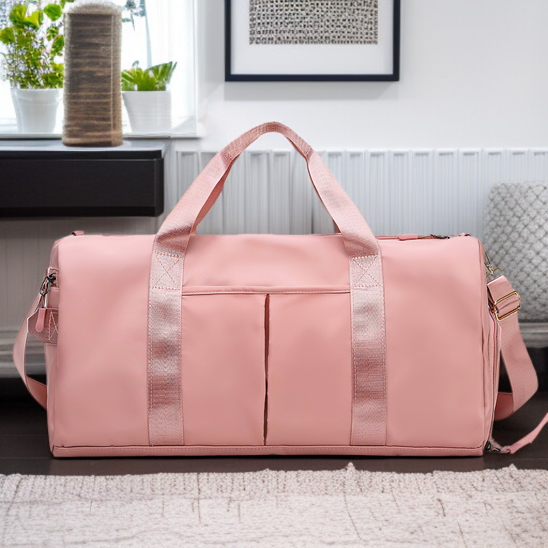 신발 칸막이가 있는 대형 여행용 스포츠 가방