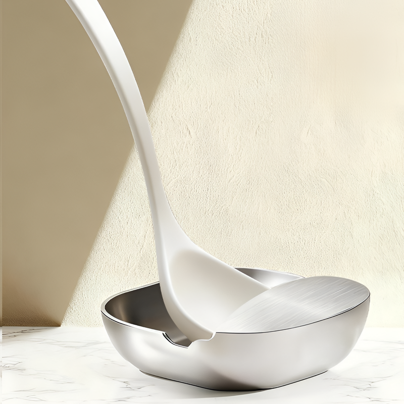 식탁용 스푼 트레이 주걱 거치대 스테인리스