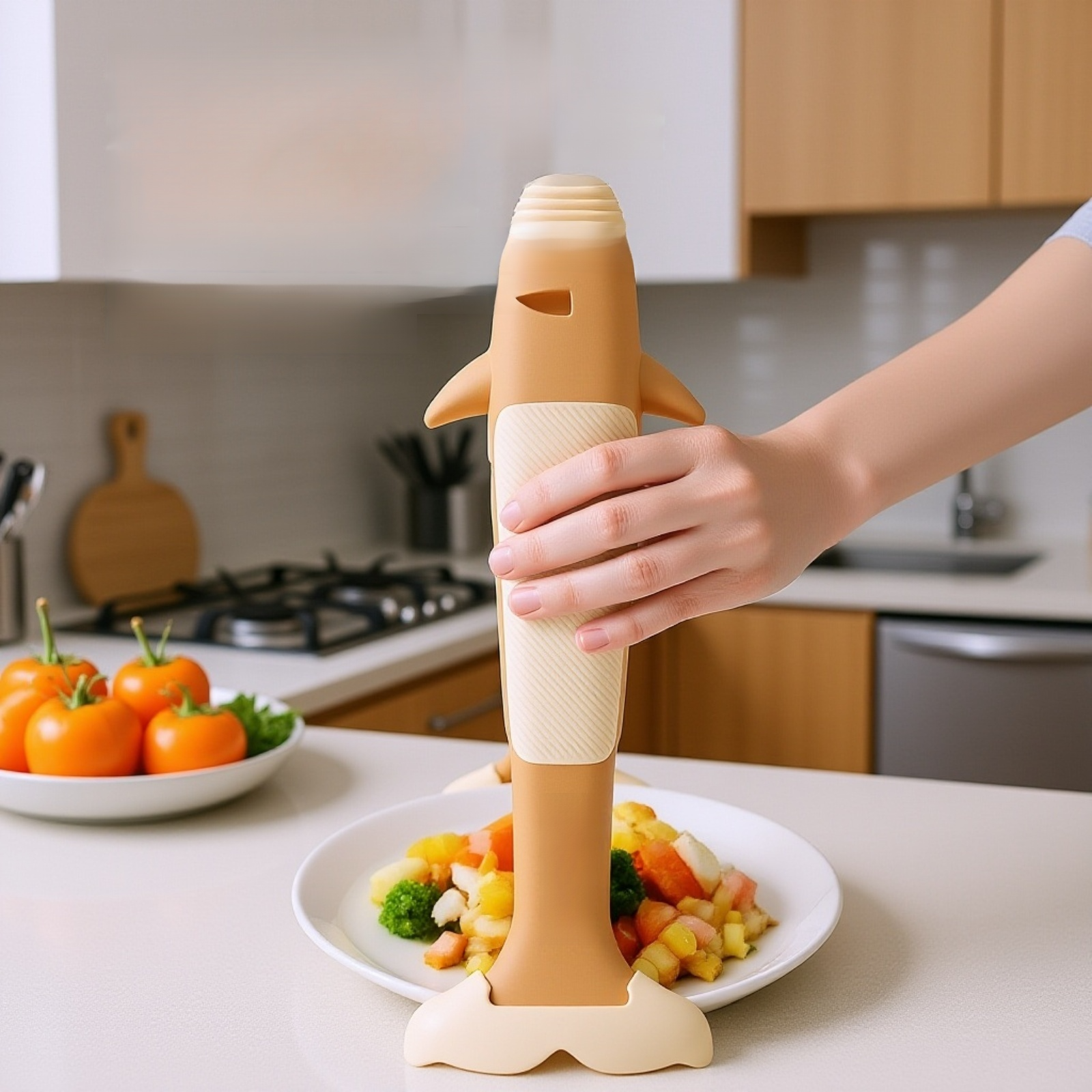 Anti-Scald Silicone Bowl Clip Non-Slip Serving Tongs