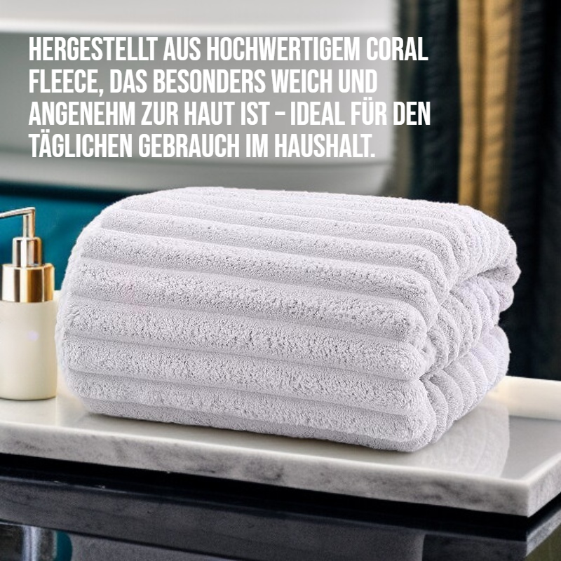 Coral Fleece weich verdickte Haushandtücher