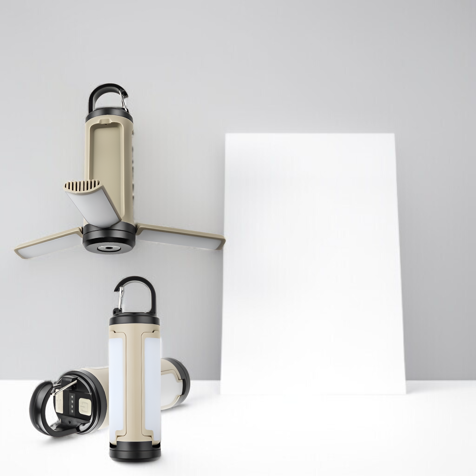 Tragbare Outdoor-Lampe mit Solaraufladung