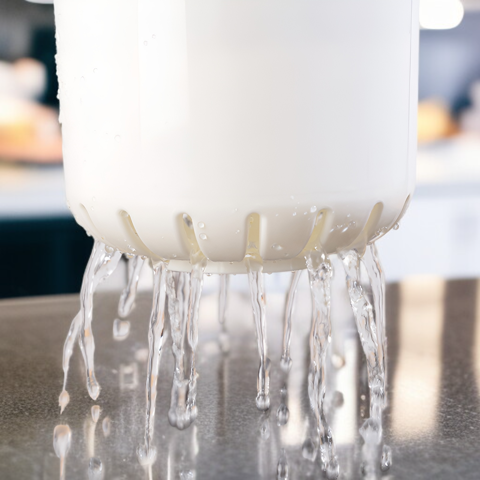 플라스틱 물 빠짐 젓가락꽂이