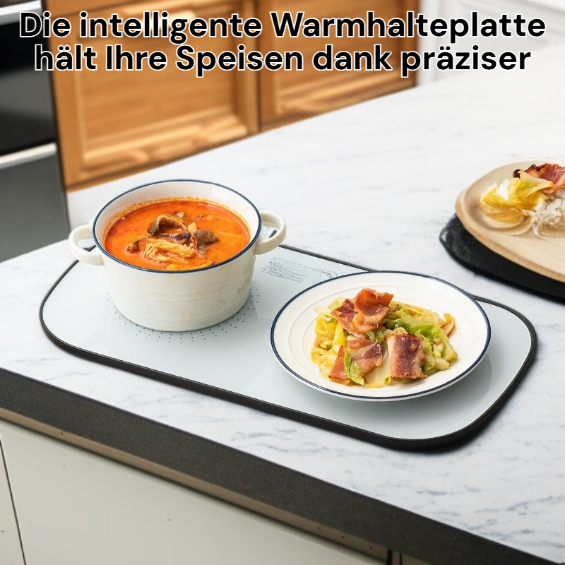 Intelligentes Warmhaltebrett mit Temperaturkontrolle