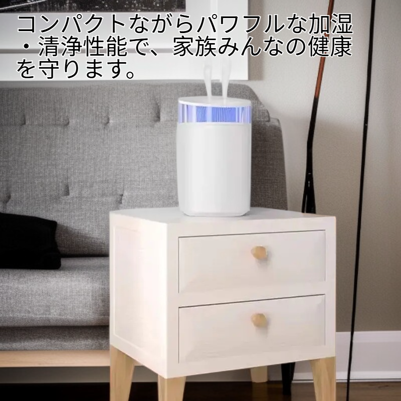 静音空気清浄機大容量加湿器、妊婦と赤ちゃん向け
