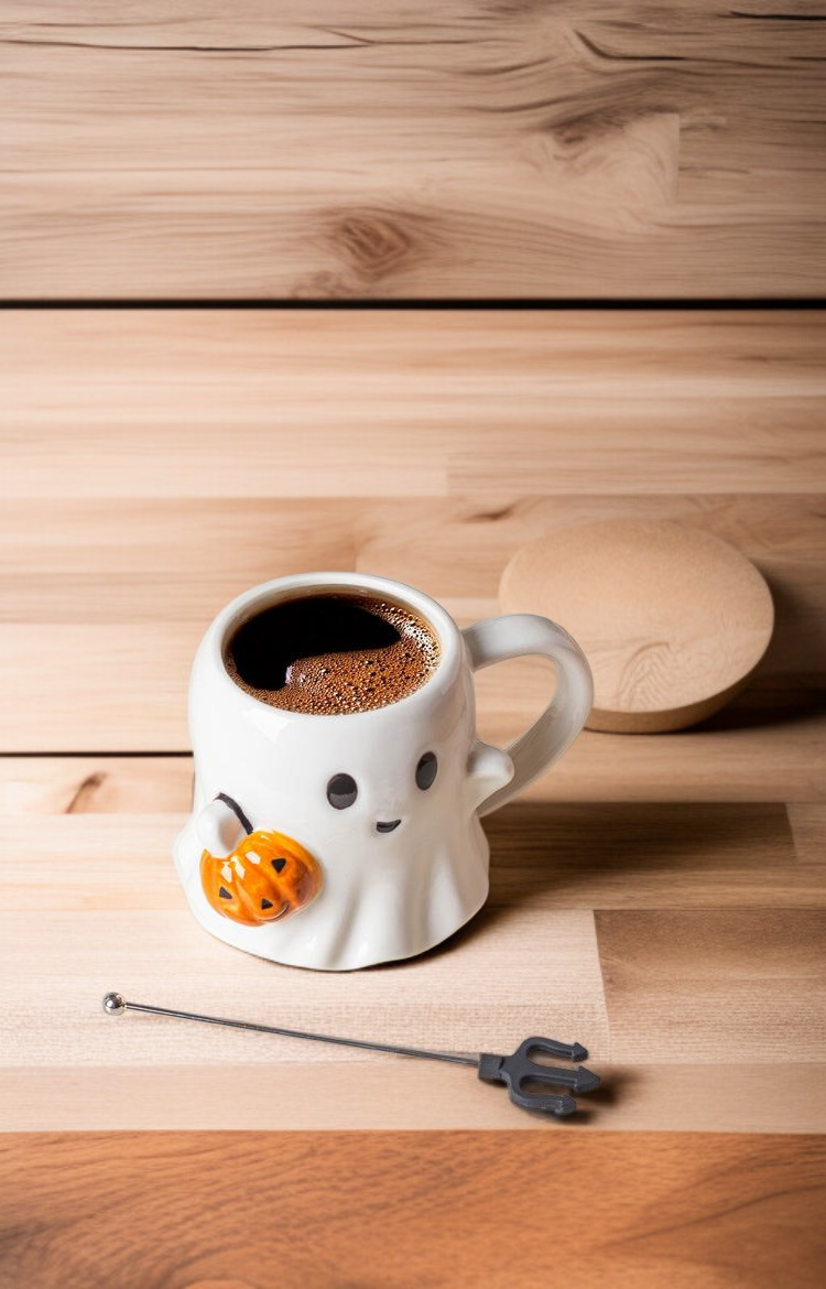 耐熱陶瓷萬聖節馬克杯清洗方便