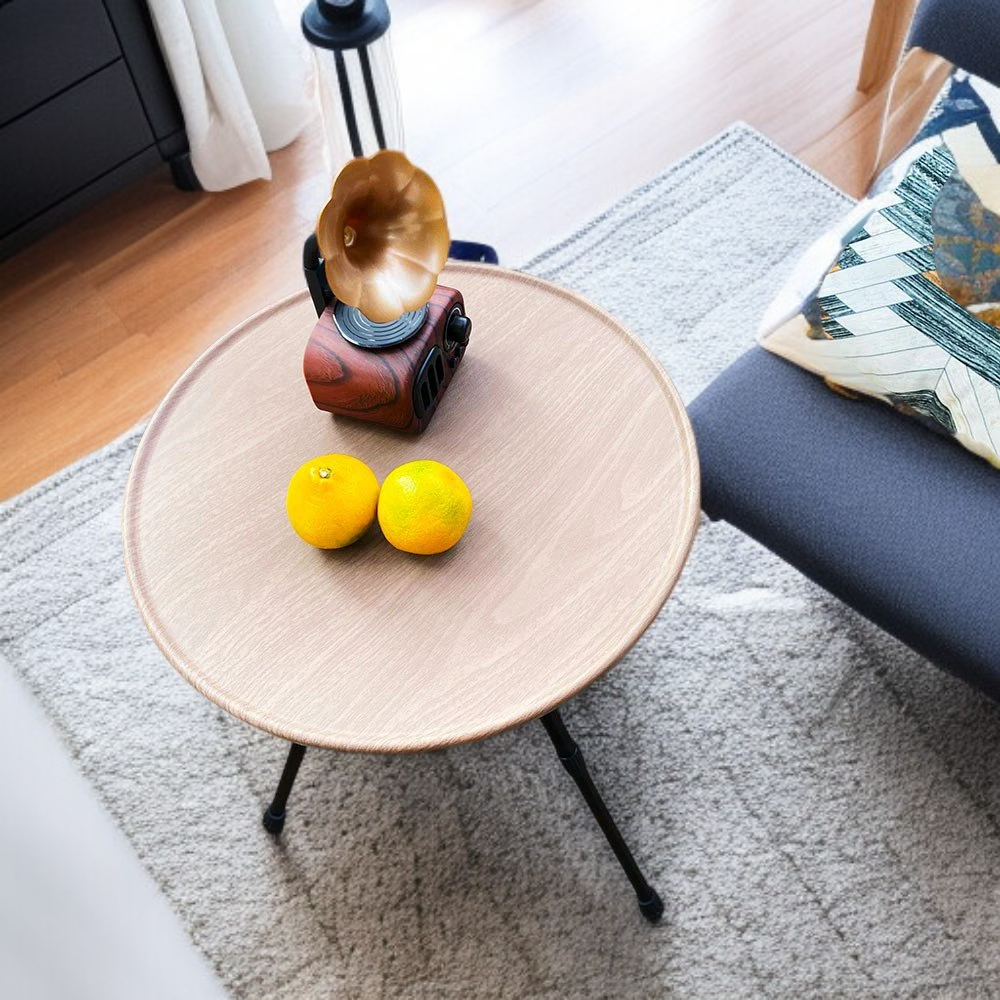 캠핑용 원형 사이드 테이블