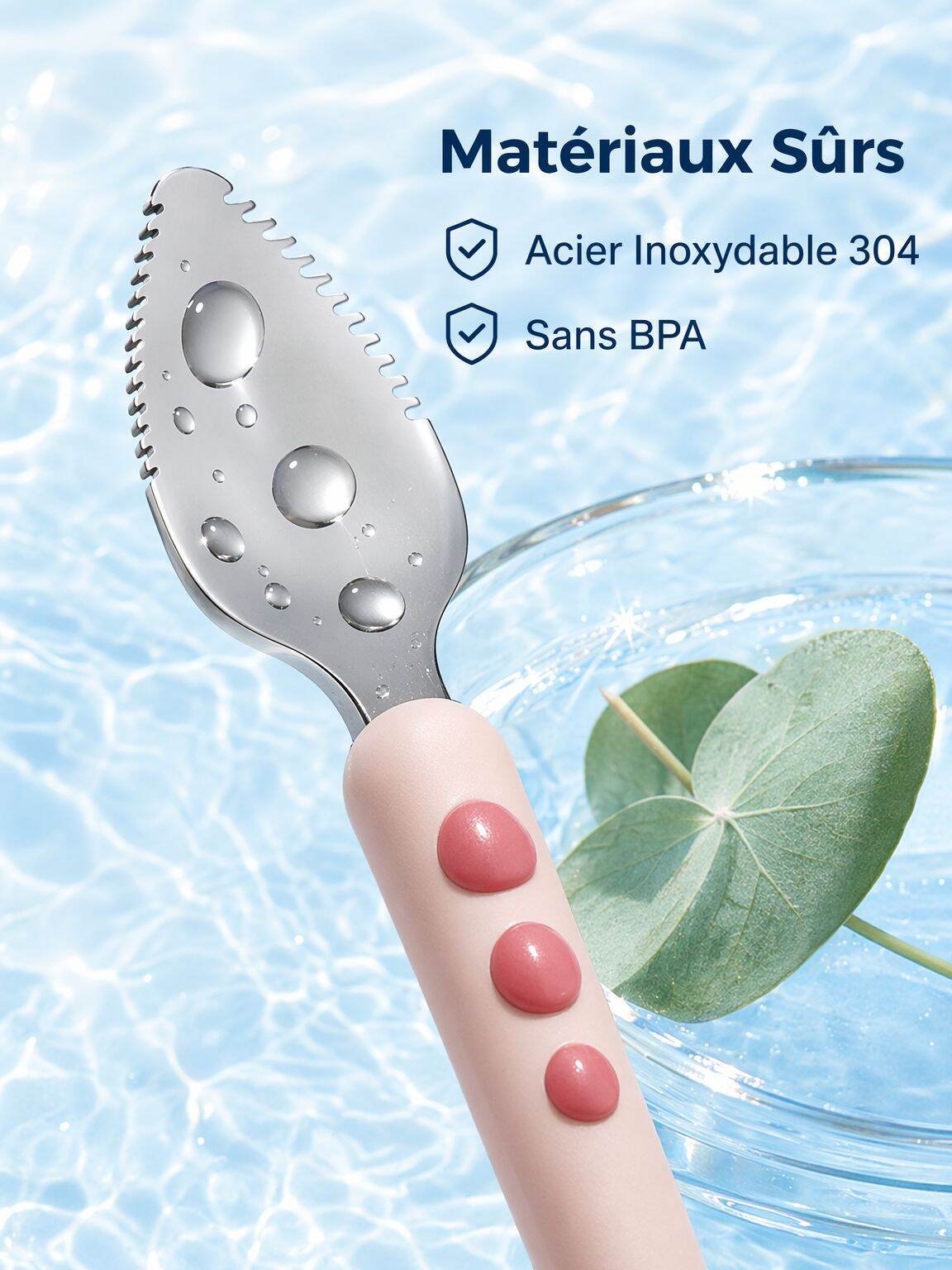 Cuillère à écraser les fruits pour bébé
