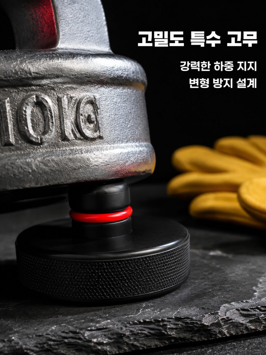다양한 자동차 모델 호환 고무 패드