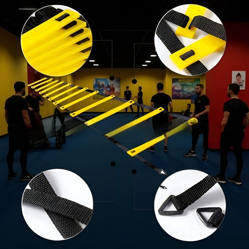 Equipamiento de entrenamiento de fútbol: escalera de agilidad, escalera de velocidad, escalera de re