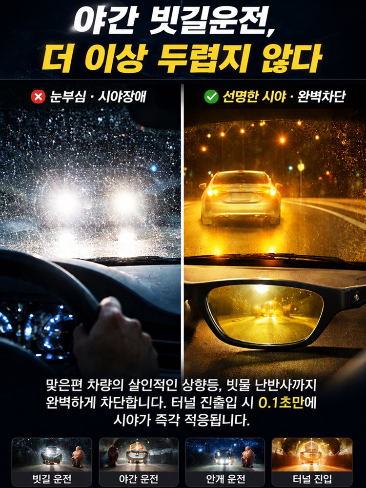 【대물도 한눈에】선명한 편광 낚시안경