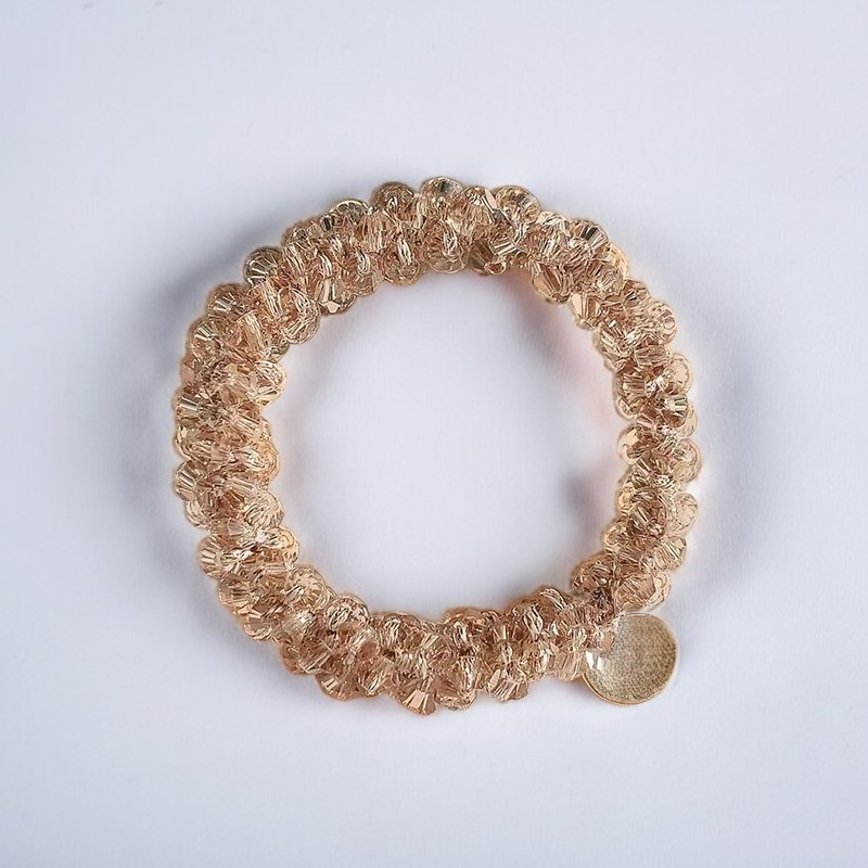 閃亮髮繩多色選擇展示