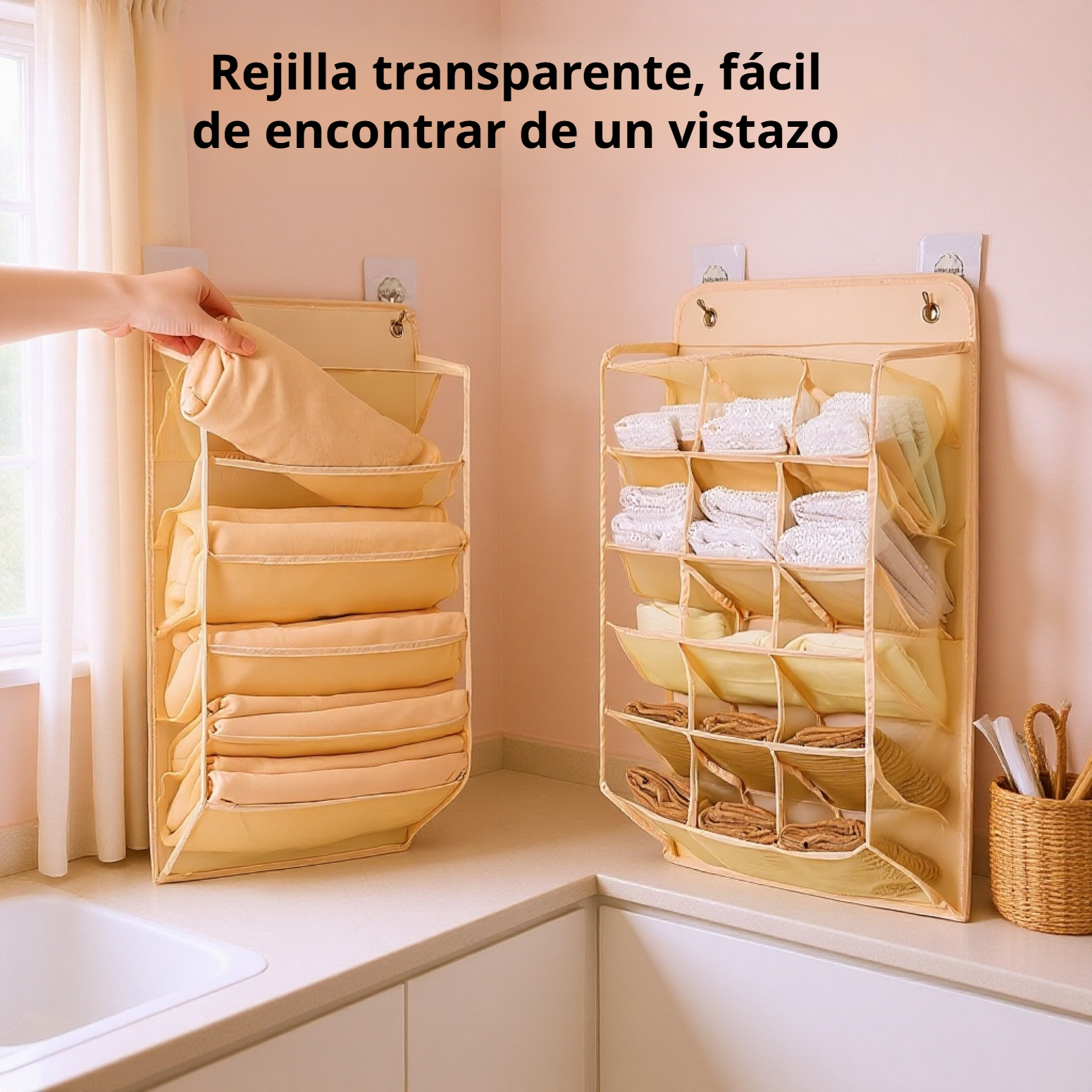 Organizador de ropa interior ahorrador de espacio