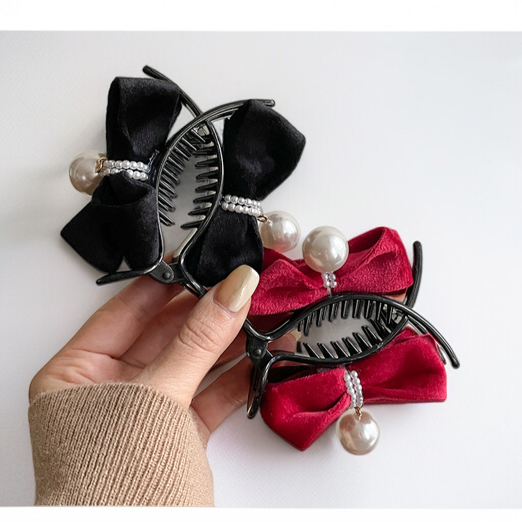 Pinza para el pelo con cola de caballo alta