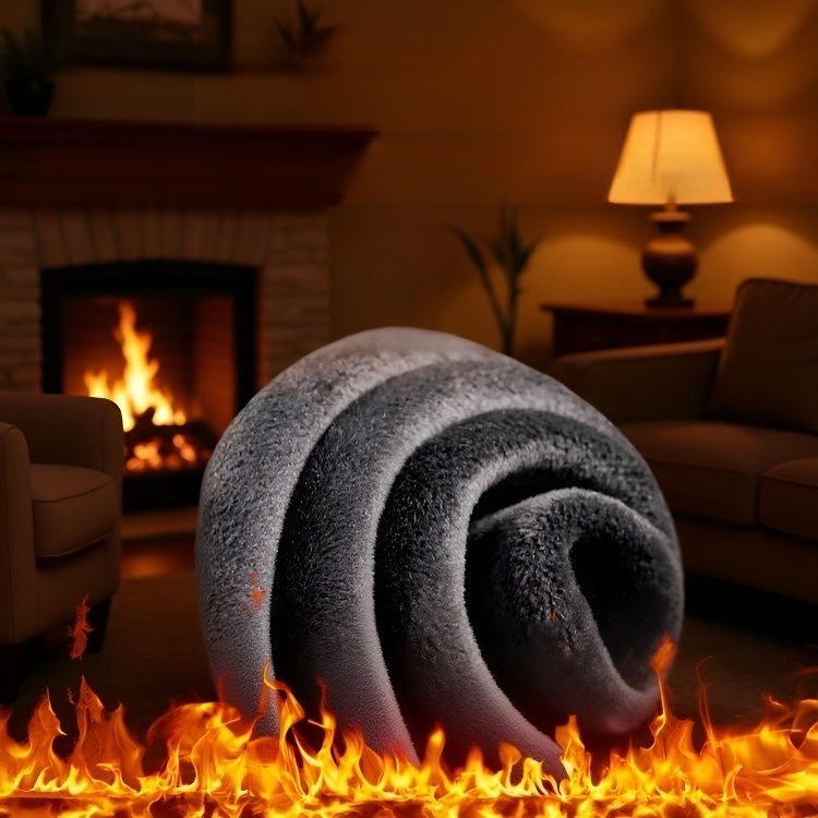 쉐닐 플러시 두꺼운 스웨터