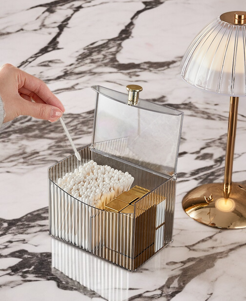 علبة مكياج فاخرة لتخزين الإكسسوارات ومستحضرات التجميل