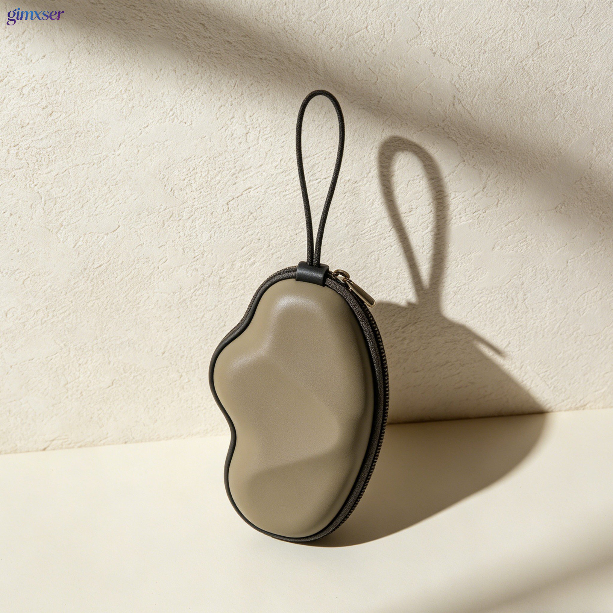 Portable data cable storage bag with cables organized inside