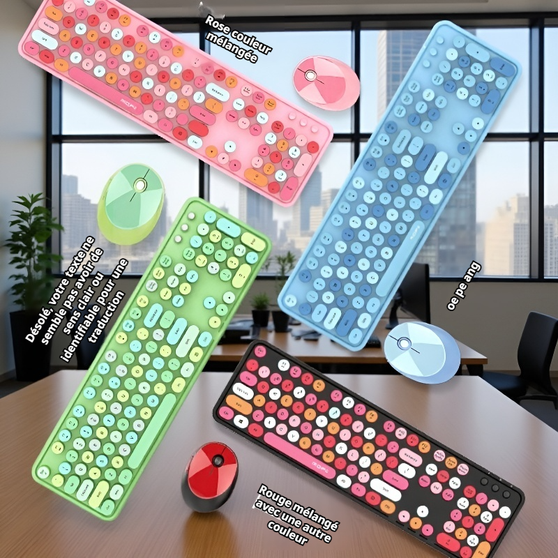 Ensemble clavier et souris sans fil