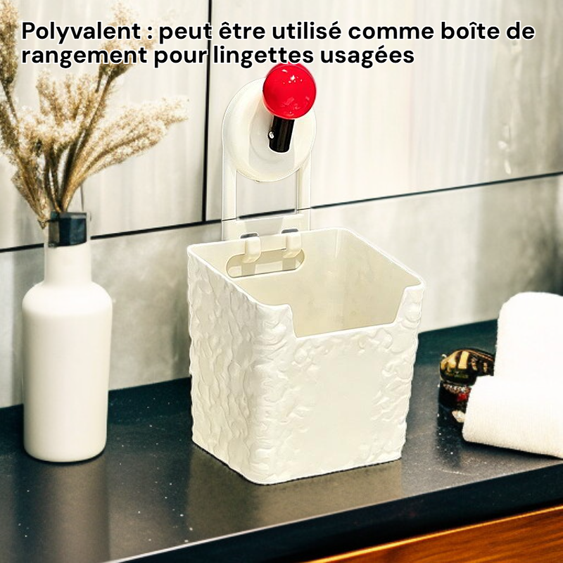 Boîte de rangement pour serviettes jetables de salle de bain