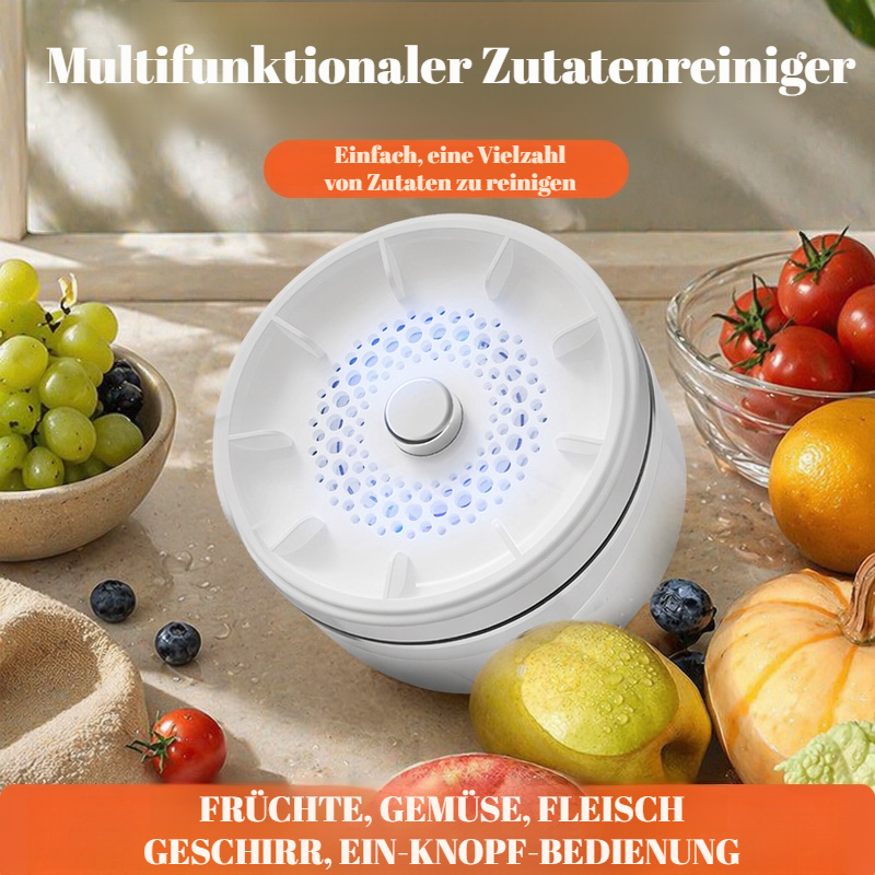Haushalt praktische Gemüse- und Obstwaschmaschine Einfache Bedienung gesunde Ernährung