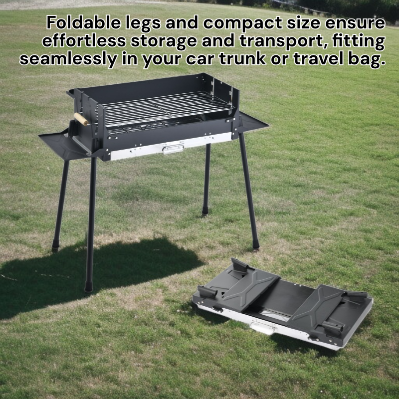 Outdoor portable BBQ grill