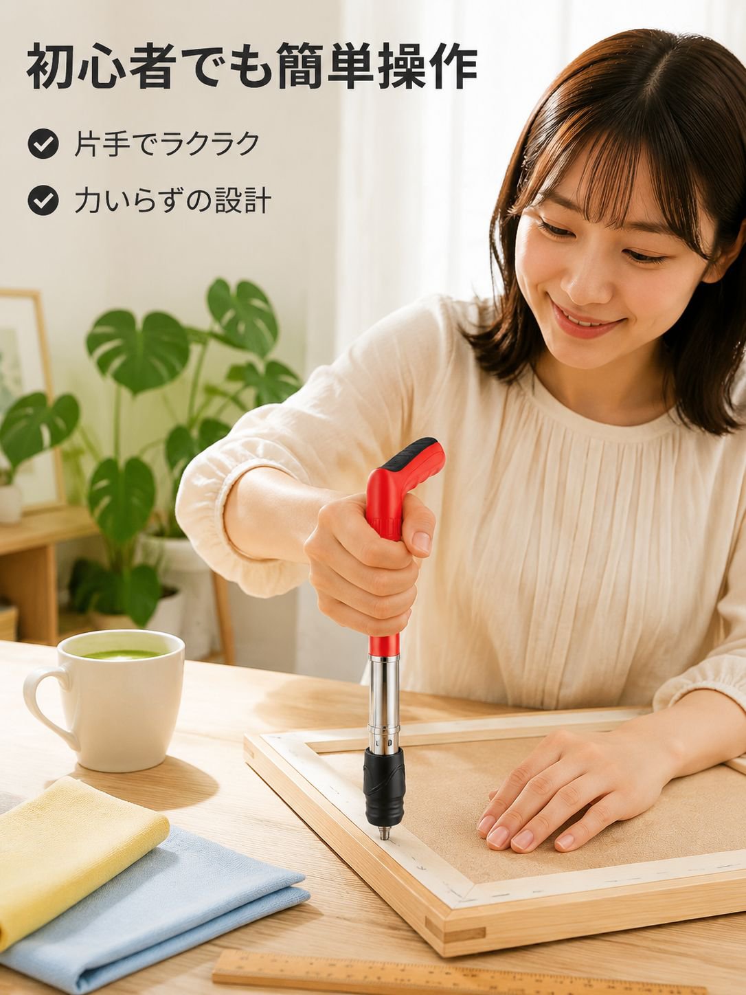 オールスチールミニ静音タッカー