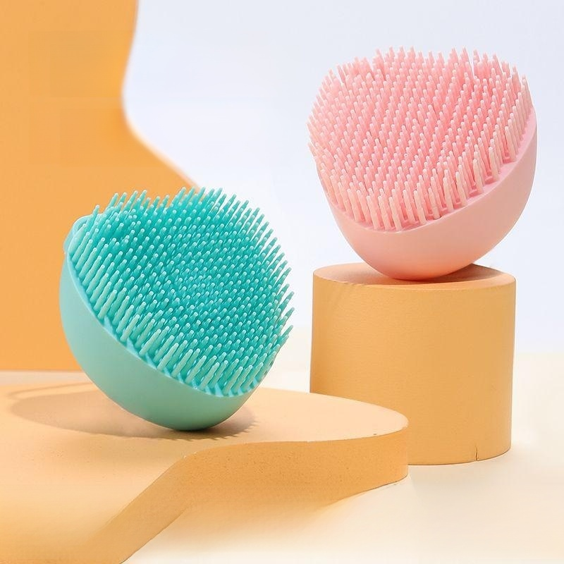 寵物洗澡矽膠刷按摩清潔