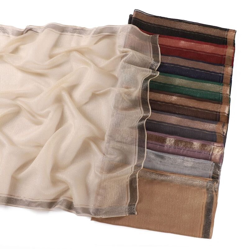 シルクスクエアスカーフショール