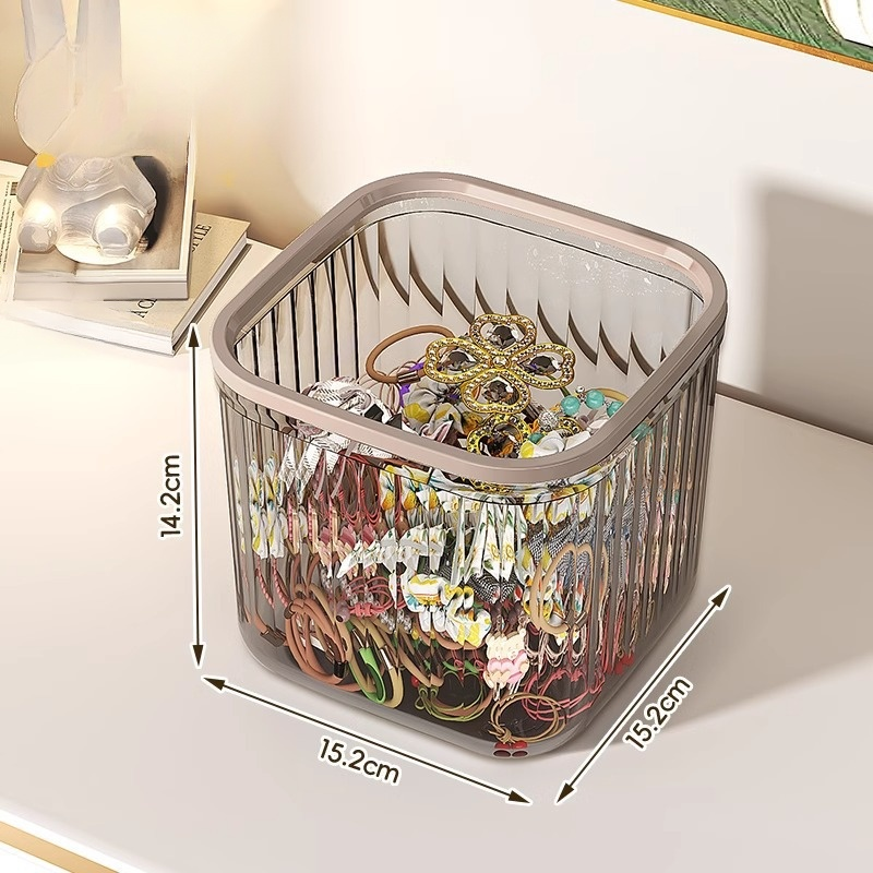 Desktop Hair Accessories Organizer Box