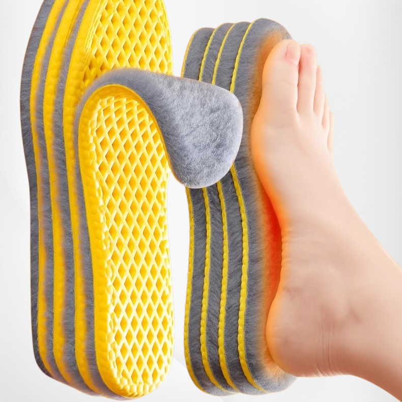 Winter Soft Cushion Insoles for Warmth and Comfort